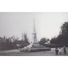Lutterworth Wycliffe War Memorial Historical Society Rare Postcard