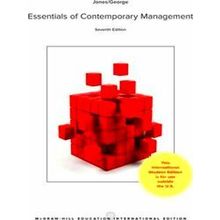 Essentials of Contemporary Management, 7th Edition - Gareth Jones
