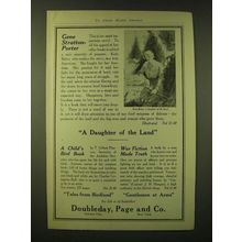 1918 Doubleday, Page and Co. Ad - Gene Stratton-Porter