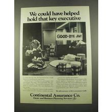 1975 Continental Assurance Ad - Key Executive