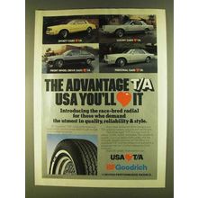 1980 BF Goodrich Advantage T/A Radial Tire Ad - USA