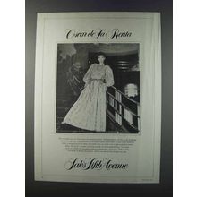 1981 Saks Fifth Avenue Oscar de la Renta Fashion Ad