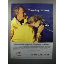 2001 US Airways Ad - Traveling Parters