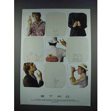 2004 Etro Designer Fashion Ad