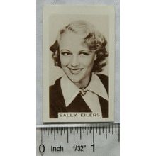 1936 Fucchino's Cinema Stars No. 95 Sallry Eilers