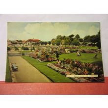 BEACH HOUSE PARK, WORTHING, SUSSEX used postcard by Shoesmith & Etheridge 1962 =