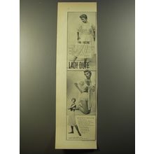 1954 Lady Duff Lingerie Ad - Pink Frosting