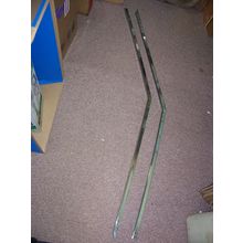 1967 PLYMOUTH SATELLITE ROOF DRIP RAIL WINDOW CHANNEL TRIM OEM BELVEDERE GTX