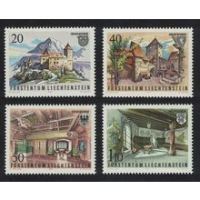 Liechtenstein Gutenberg Castle 4v 1981 MNH SG#775-778