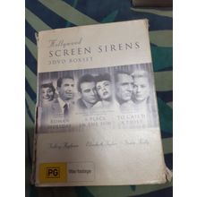 hollywood screen sirens 3 dvd boxset roman holiday, a place in the sun, to catch