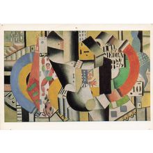 Fernand Leger The Circus Painting Postcard