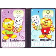 Let's Use Handphones With Courtesy S'pore TransitLink Train/Bus Card