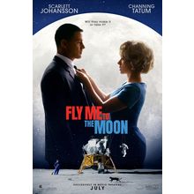 Fly Me to the Moon (2024)_1 Movie Film Poster Canvas iconic design