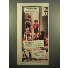 1940 Dole Pineapple Juice Ad - Laddie Wants a Glass