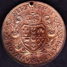 1953 - 54 Australia Medallion Royal Visit