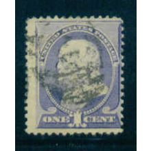 Used 212 1c Benjamin Franklin Average M01416