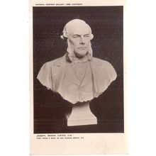 JOSEPH, BARON LISTER bust .National Portrait Gallery unused postcard /