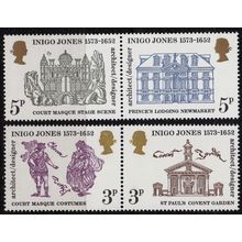 ENGLAND GREAT BRITAIN [1973] MiNr 0628-31 Zdr ( **/mnh )
