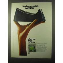 1971 3M Scotch Tape Ad - Handsome and Scot Free