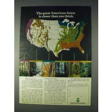 1972 American Forest Institute Ad - Closer