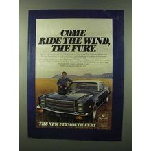 1976 Plymouth Fury Ad - Come Ride the Wind