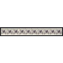 2124a 4.9c Buckboard Very Fine MNH Dry Gum PNC 4/10 Gap 2L L03041