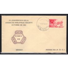 Cover Mexico Stamp (Cachet-U/A) Box0466