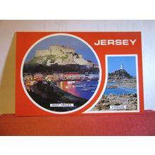 multiview, JERSEY unused postcard by A C Gallie Ltd. ACG 168 =