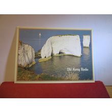 OLD HARRY ROCKS, SWANAGE, DORSET unused postcard by Judges =