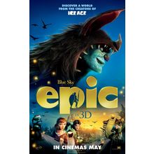 Epic (2013)_3 Movie Film Poster Canvas iconic design