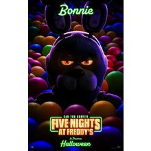 Five Nights at Freddy_s (2023)_8 Movie Film Poster Canvas iconic design
