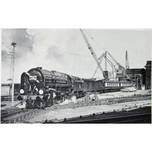 Old Trains 14 Golde arrow Steam Locomotive Poster Canvas Movie Film Print A0 A1