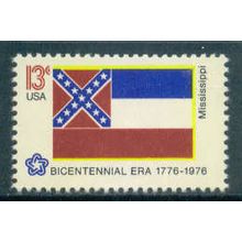 1652 13c Flag of Mississippi Fine MNH MA0999 (2)