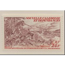 New Caledonia Stamp Scott #C131, Mint Hinged