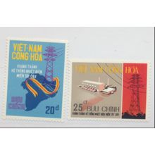Vietnam Stamps Y #511 To 512, Unissued Electricit/Water Issue, Mint Never Hinged