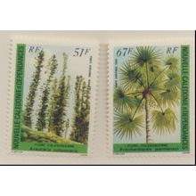 New Caledonia Stamps Scott #C195 To C196, Used