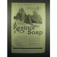 1918 Resinol Soap Ad - Your Boy Over There Will Welcome
