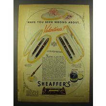 1942 Sheaffer's Pens Ad - Lady Sheaffer, Vigilant
