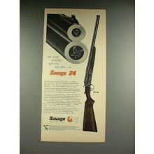 1958 Savage 24 Gun Ad - Most Versatile You Can Own