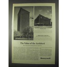 1967 Honeywell Automatic Controls Ad - Architect