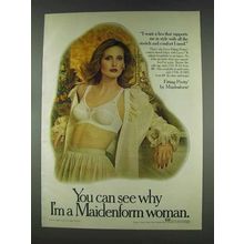 1978 Maidenform Fitting Pretty Soft Cup 7531 Bra Ad