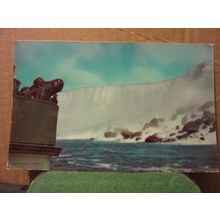 AMERICA FALLS, NIAGARA FALLS, NEW YORK, USA unused postcard =