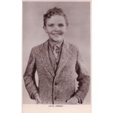 Leon Janney Child Film Star Picturegoer Real Photo Postcard