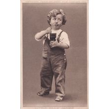 Little Billy Jacobs Idaho Antique Child Film Star Postcard