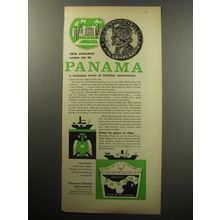 1957 Panama Tourism Ad - This summer come on to Panama