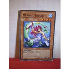 MERMAID KNIGHT, (Aqua/Effect) YU-GI-OH! 1996 1st edition card SD4-EN011=