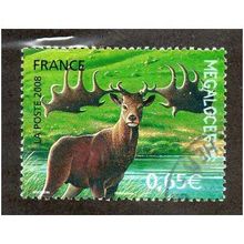 FRA 2008 65c 'PREHISTORIC ANIMALS' FINE USED (EBID20747)