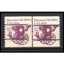 1904a 10.9c Hansom Cab Fine MNH Dry Gum CNP Left 3 Line Gap PA0425
