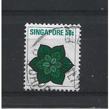 Singapore.SG219 50c Costus malorticanus.Fine Used.Jun25