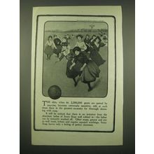 1902 Ivory Soap Ad - The skin, when its 2,300,000 pores are opened by exercise